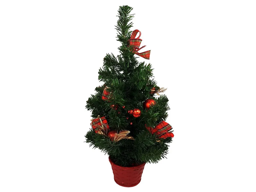 Weihnachtsbaum Christbaum Dekobaum Tannenbaum Baum Weihnachten Geschmückt 50 Cm – Bild 3