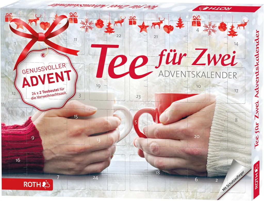 ROTH Tee-Adventskalender Für Zwei Bestückt