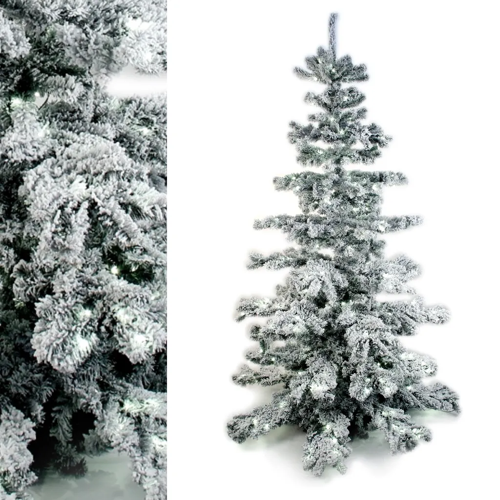 Xmasdeco - Schnee-Weihnachtsbaum 240cm - 530 LED – Bild 2