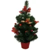 Weihnachtsbaum Christbaum Dekobaum Tannenbaum Baum Weihnachten Geschmückt 50 Cm