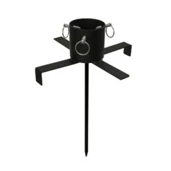 Baumständer Gusseisen Mit Erdspieß Stammdurchmesser 3-9cm H: Bis 2,5m F. Außen