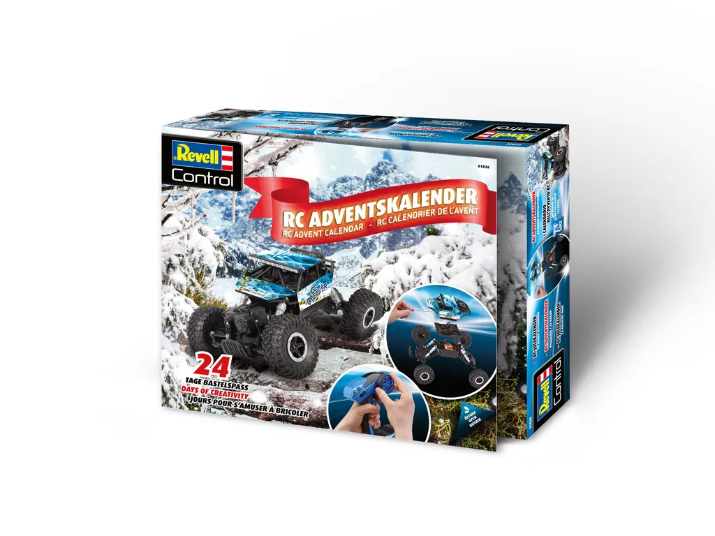 Revell 01026 Adventskalender 1:24 RC Crawler 2020