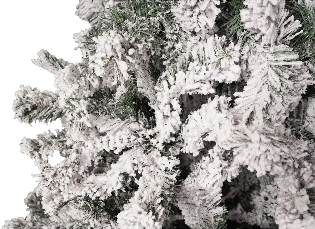 Weihnachtsbaum "Maria", Höhe 240 Cm, Weiß Getüncht, Extra Dick, 1376 Äste, 140x140x240 Cm – Bild 3