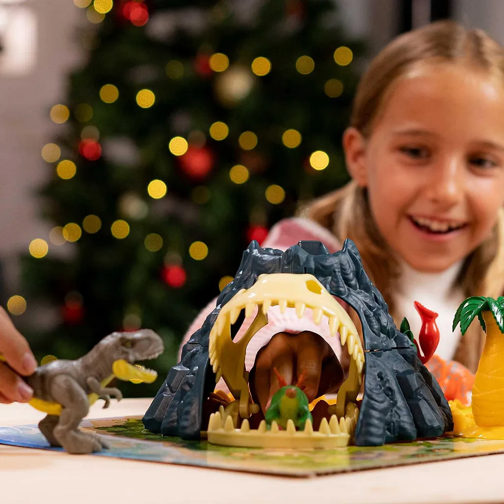 CRAZE Spielwaren Adventskalender Dino Playset Adventskalender Zum Spielen Saison Adventskalender Blackoffer2022 – Bild 8