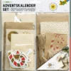 Folia Adventskalender-Set FALALA 97-teilig