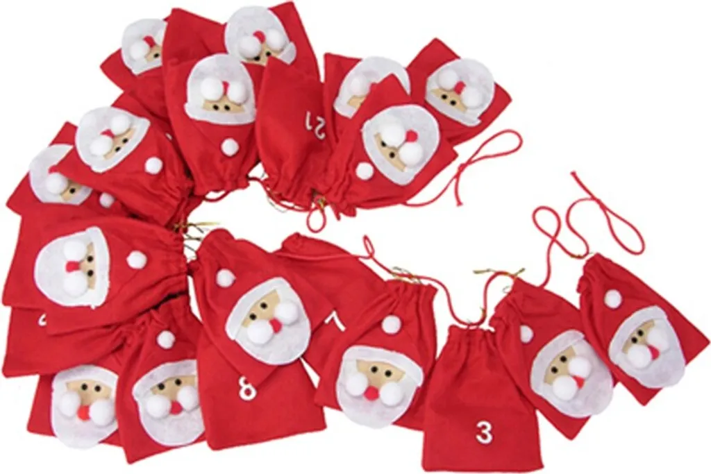 Adventskalender Weihnachtskalender Weihnachten Selbst Befüllen Stiefel Säckchen
