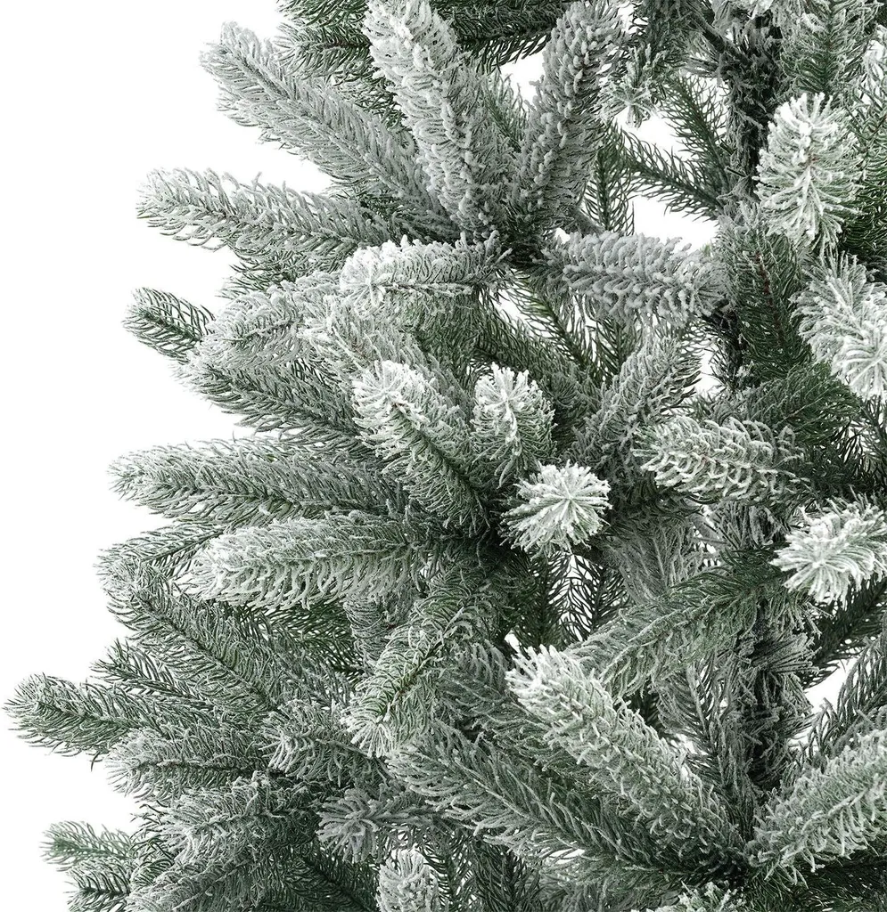 Juskys Künstlicher Weihnachtsbaum Talvi 180 Cm Mit Schnee & Metall Ständer, Naturgetreu, Einfacher Aufbau, Tannenbaum Christbaum Weihnachtsdeko Künstlich – Bild 15