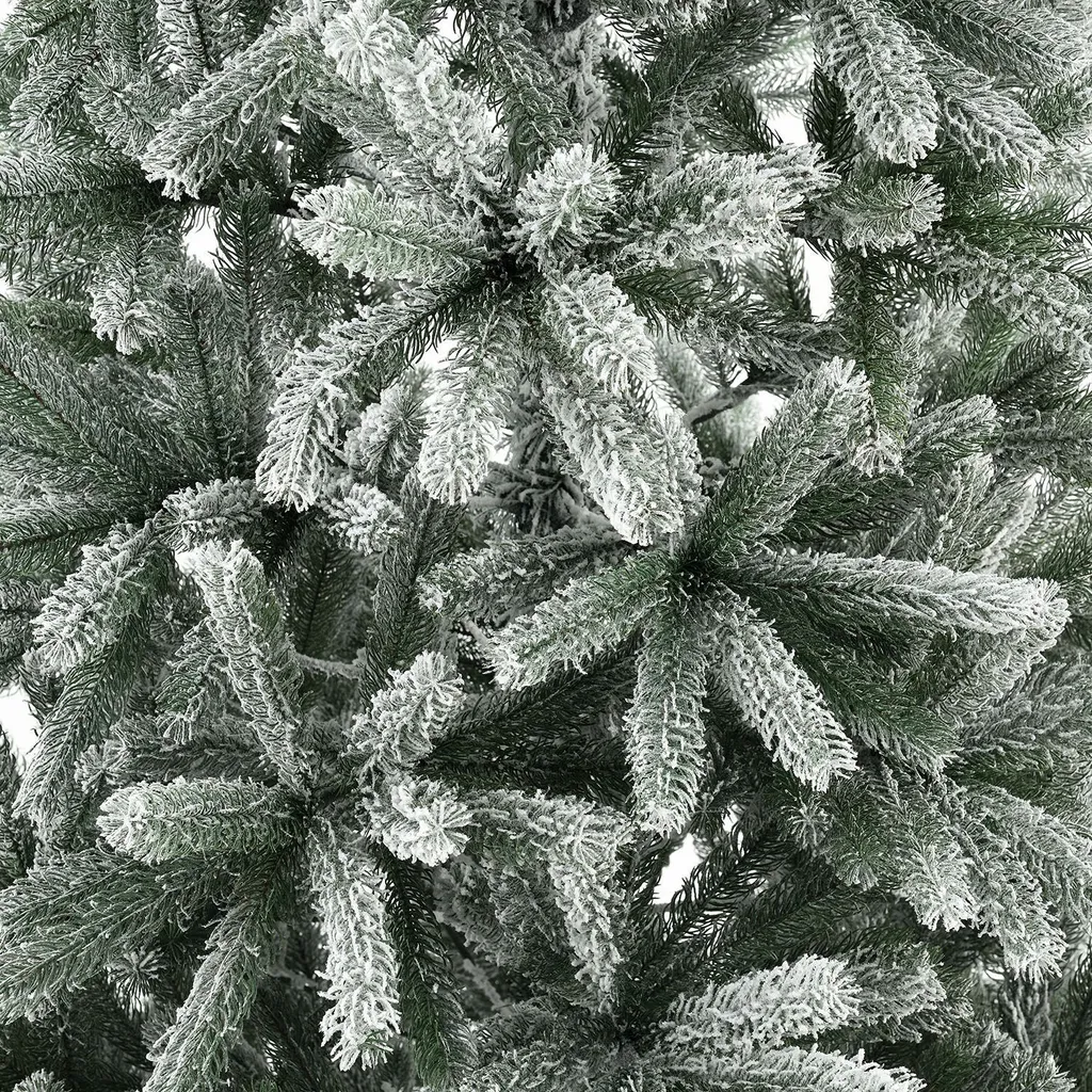 Juskys Künstlicher Weihnachtsbaum Talvi 180 Cm Mit Schnee & Metall Ständer, Naturgetreu, Einfacher Aufbau, Tannenbaum Christbaum Weihnachtsdeko Künstlich – Bild 16