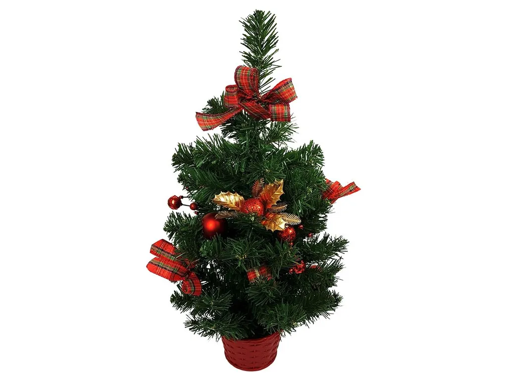 Weihnachtsbaum Christbaum Dekobaum Tannenbaum Baum Weihnachten Geschmückt 50 Cm – Bild 2