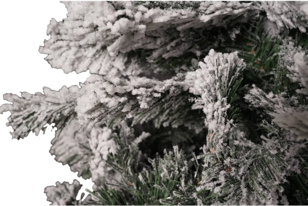 Weihnachtsbaum "Maria", Höhe 240 Cm, Weiß Getüncht, Extra Dick, 1376 Äste, 140x140x240 Cm – Bild 4