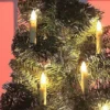 10er Set LED Weihnachtsbaumkerzen Baumkerzen Weihnachtsbaumbeleuchtung