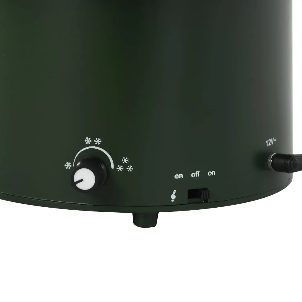 VidaXL Schneiender Weihnachtsbaum Mit Schirmfuß Grün 75 Cm – Bild 8