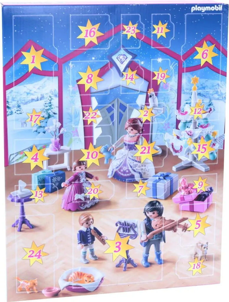 PLAYMOBIL 9485 Adventskalender "Weihnachtsball Im Kristallsaal" – Bild 7