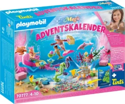 PLAYMOBIL Weihnachten 70777 Adventskalender "Badespaß Meerjungfrauen"